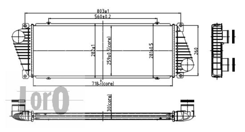 Ladeluftk&uuml;hler 054-018-0001
