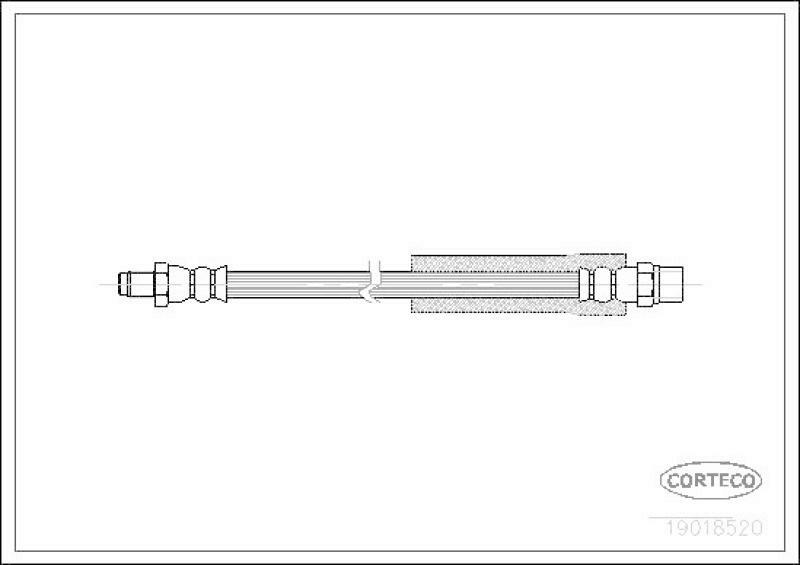 CORTECO Bremsschlauch