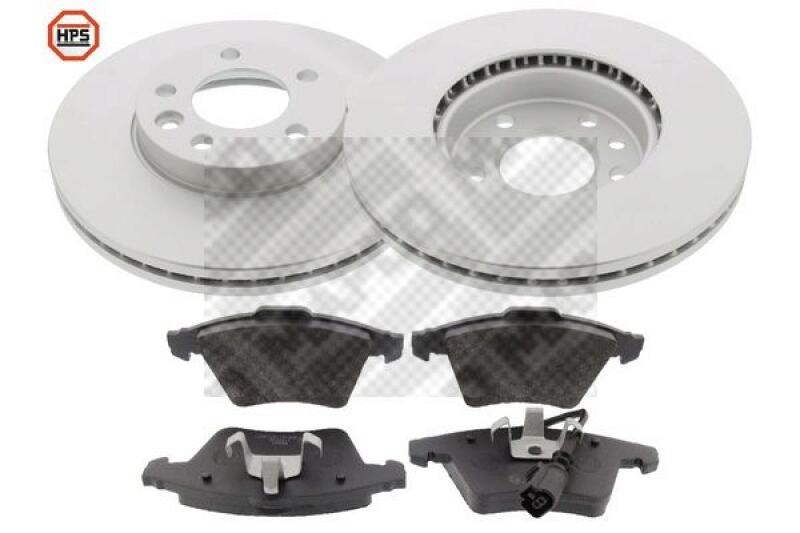 MAPCO Brake Set, disc brakes