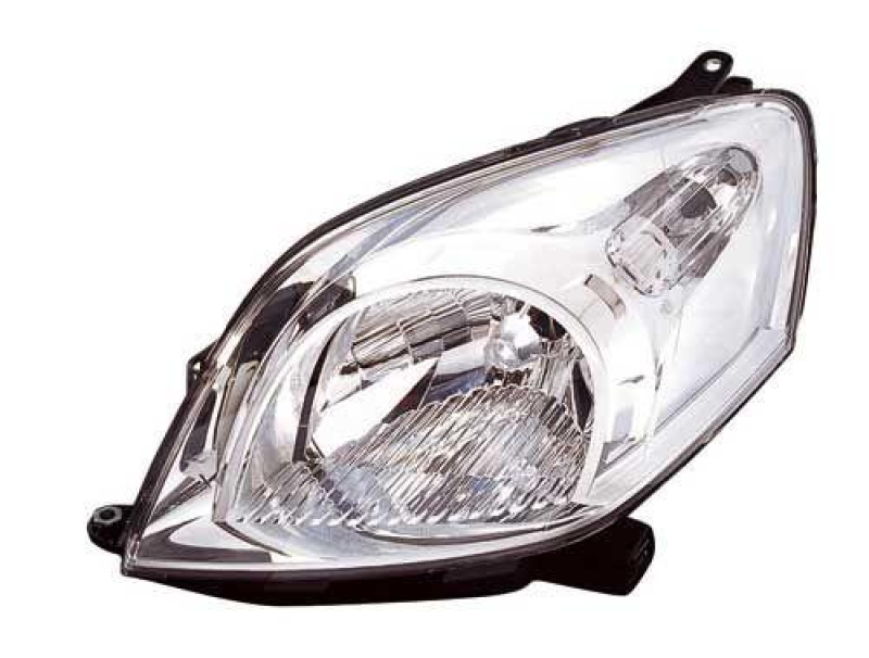1x Halogen Hauptscheinwerfer passend f&uuml;r Fiat Qubo 75 Citroen Nemo Peugeot 1.4