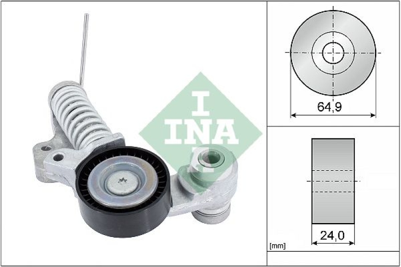 INA Belt Tensioner, V-ribbed belt