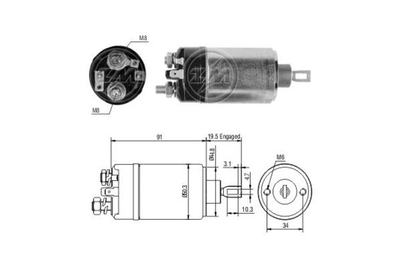 ERA Magnetschalter für Starter / Anlasser