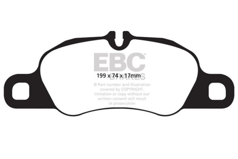 EBC Brakes Brake Pad Set, disc brake