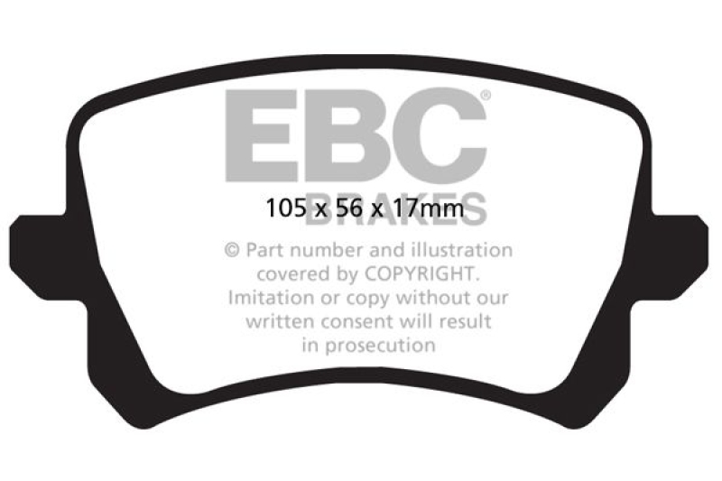 EBC Brakes Brake Pad Set, disc brake