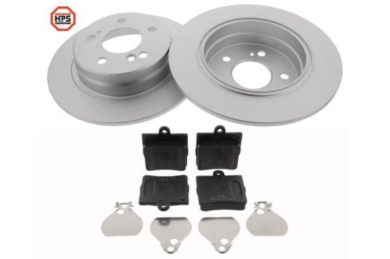 MAPCO Brake Set, disc brakes