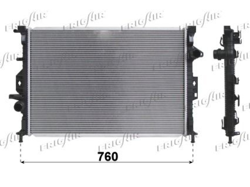 FRIGAIR Radiator, engine cooling