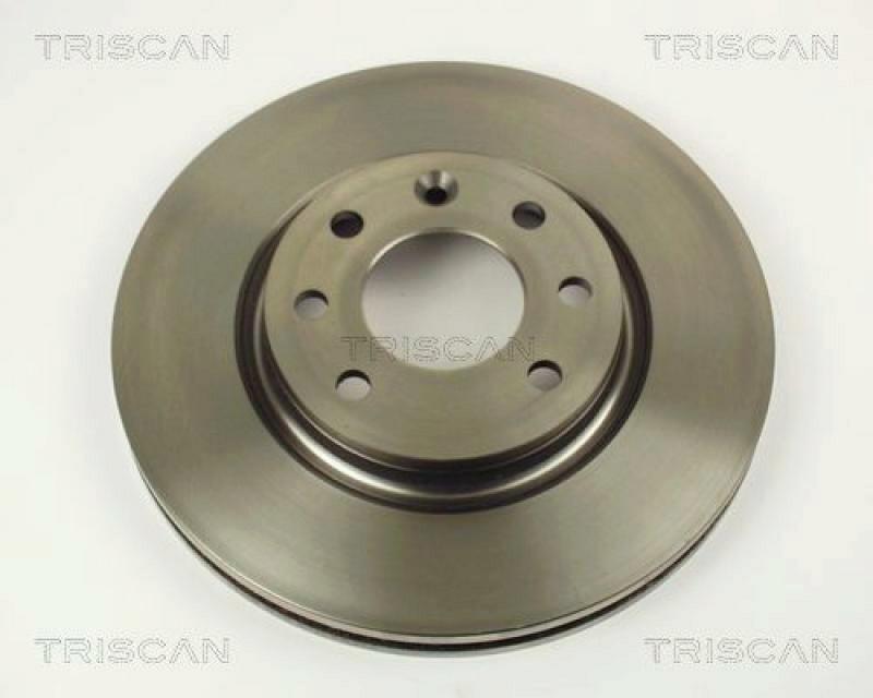 2x TRISCAN Brake Disc