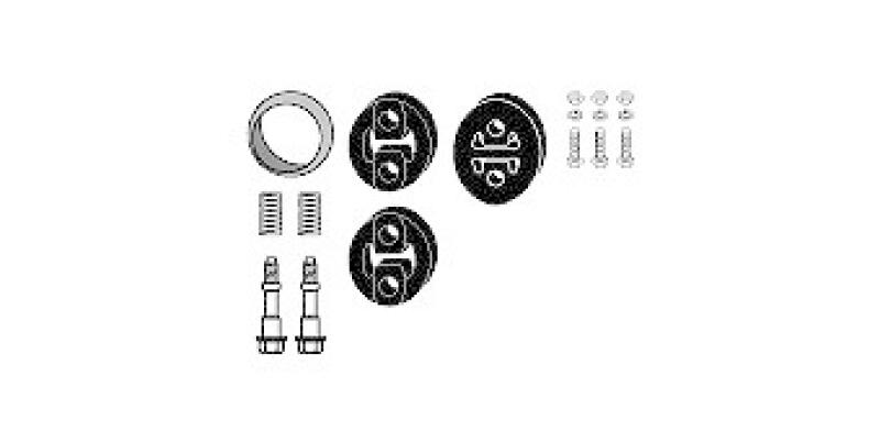 HJS Mounting Kit, exhaust system