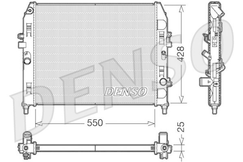DENSO K&uuml;hler, Motork&uuml;hlung DRM44008
