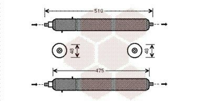 VAN WEZEL Trockner, Klimaanlage 7700D002