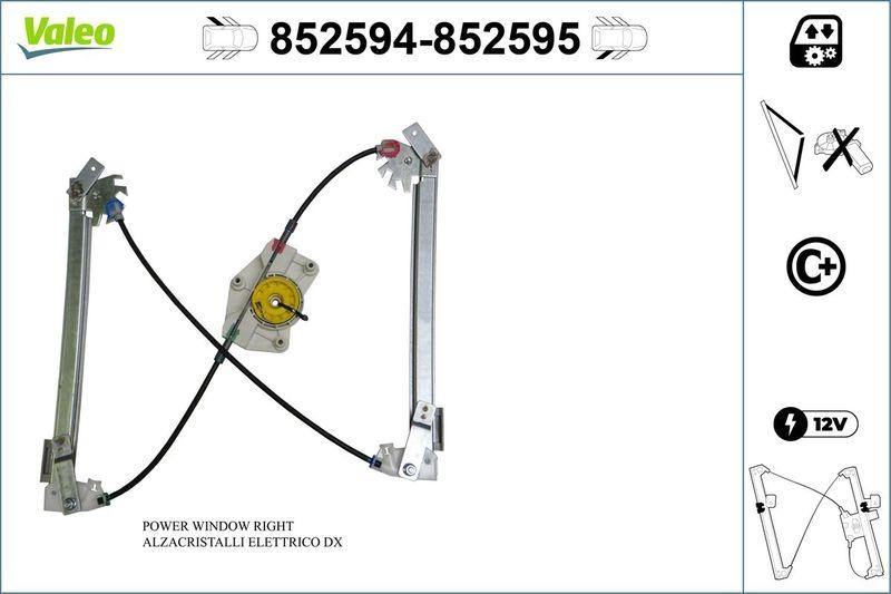 VALEO Fensterheber 852594