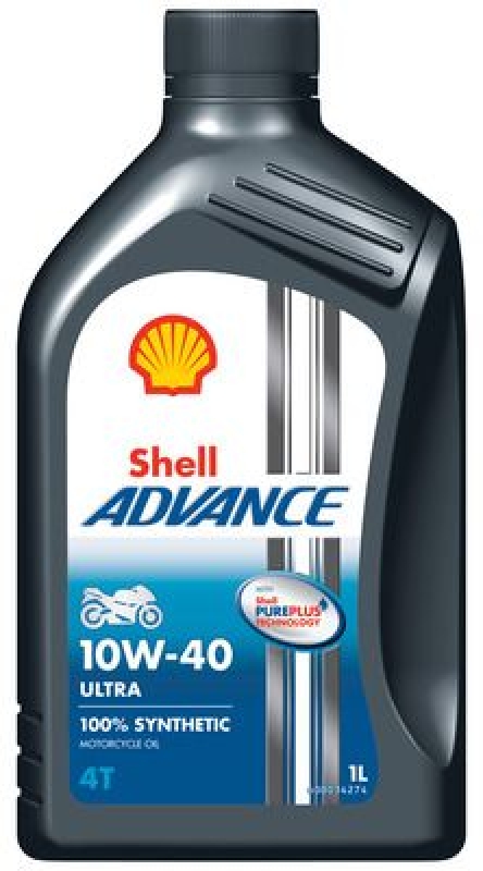 SHELL Motoröl Advance 4T Ultra 10W-40 (SN/MA2)