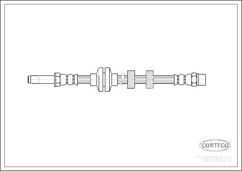 CORTECO Brake Hose