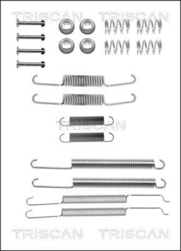 TRISCAN Accessory Kit, brake shoes