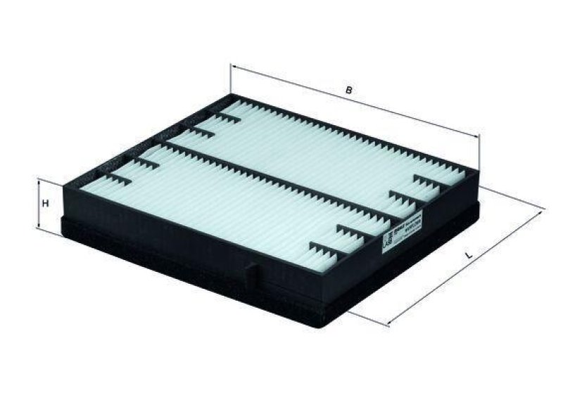 MAHLE ORIGINAL Filter, Innenraumluft LA 98