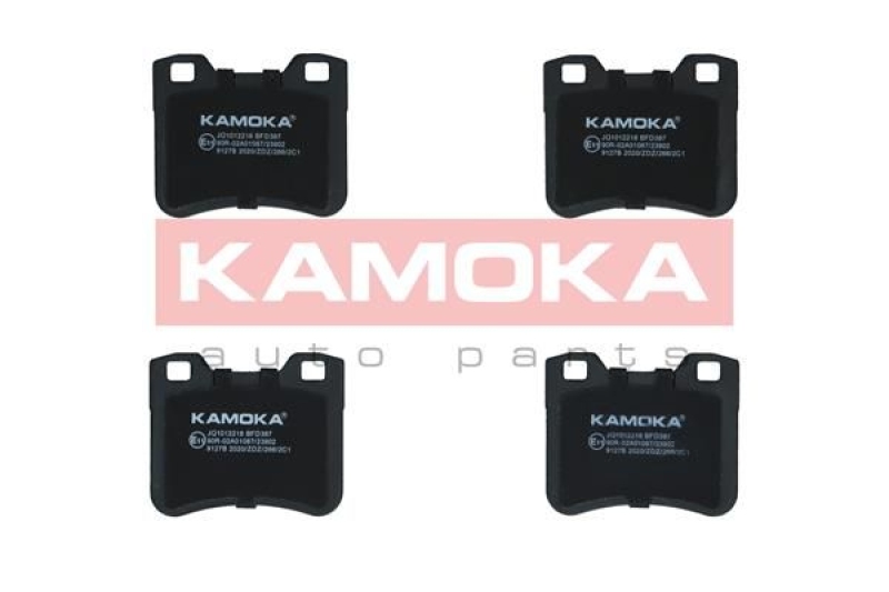 KAMOKA Bremsbelagsatz, Scheibenbremse JQ1012218
