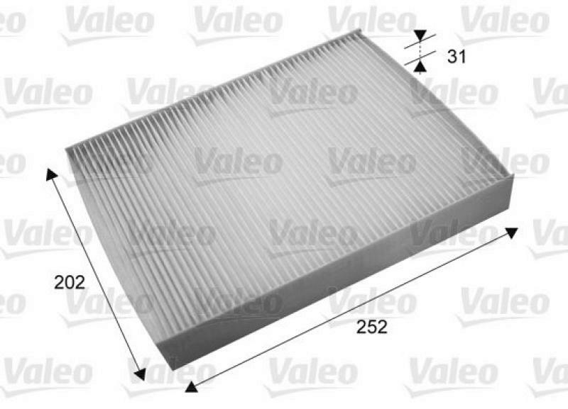 VALEO Filter, Innenraumluft CLIMFILTER COMFORT