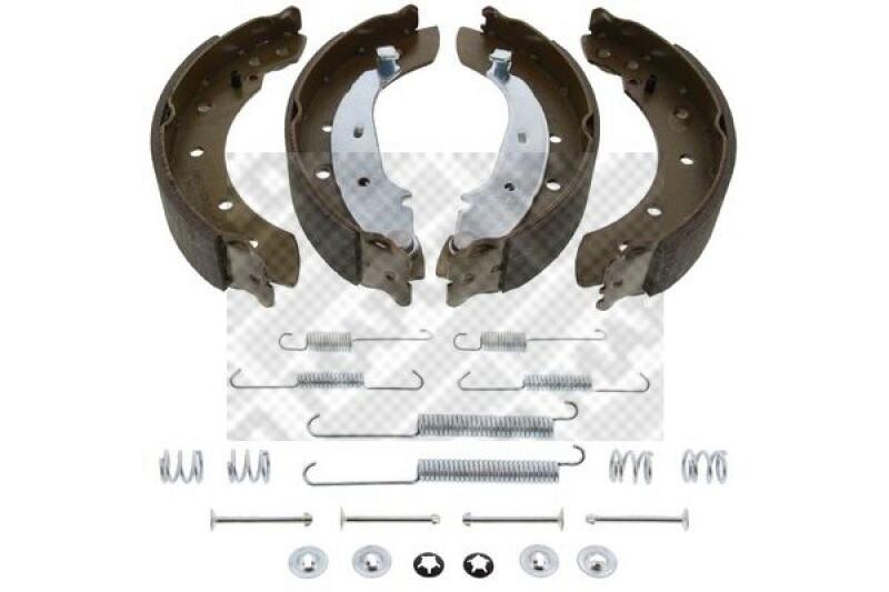 MAPCO Brake Shoe Set