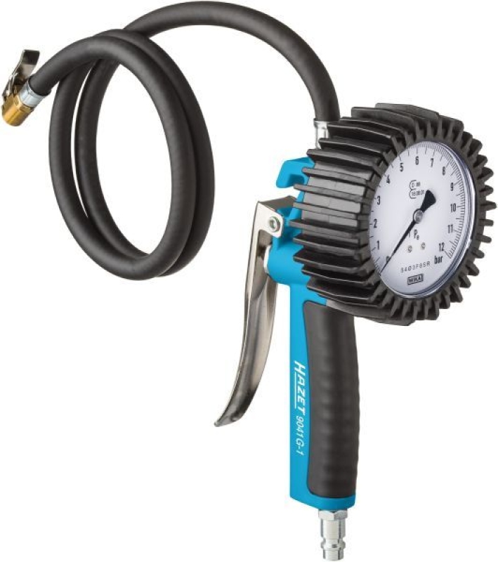 HAZET Compressed Air Tyre Gauge/-Filler