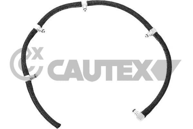 CAUTEX Hose, fuel overflow