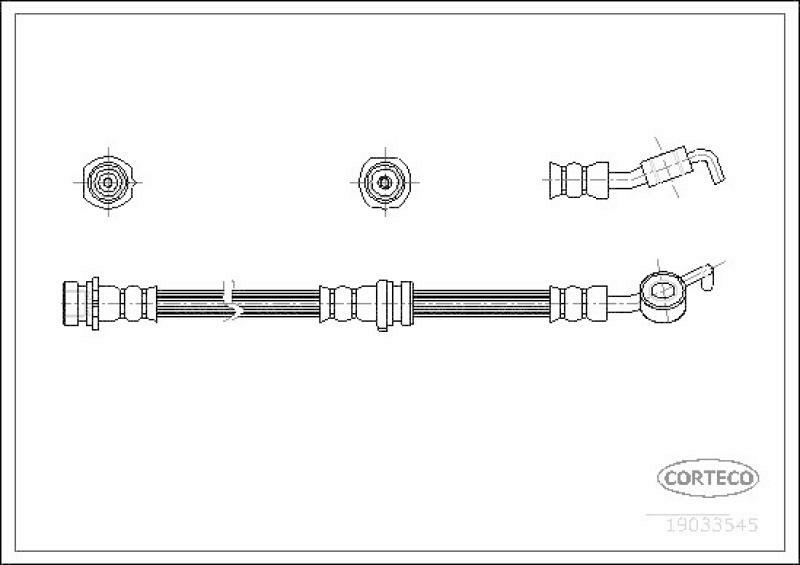 CORTECO Bremsschlauch