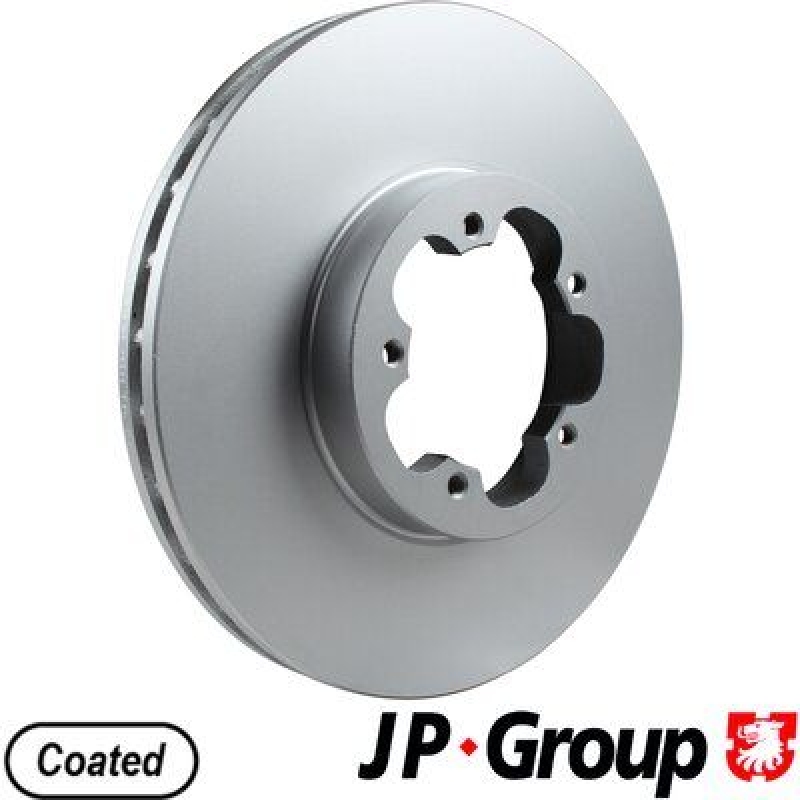 2x JP GROUP Brake Disc JP GROUP