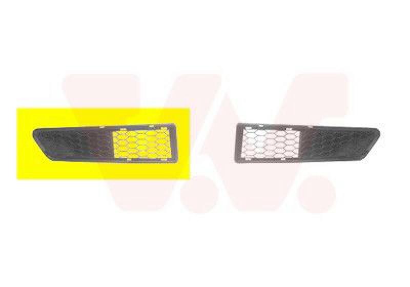 VAN WEZEL L&uuml;ftungsgitter, Sto&szlig;f&auml;nger ** Equipart **