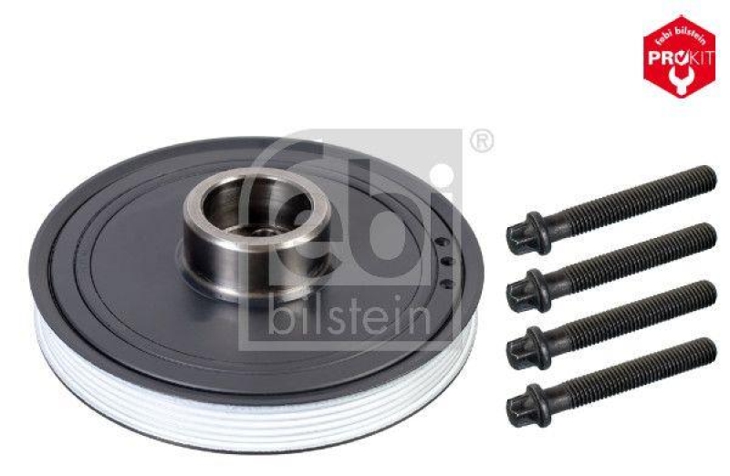 FEBI BILSTEIN Riemenscheibe, Kurbelwelle ProKit 176427