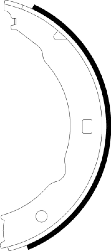 HELLA Bremsbackensatz, Feststellbremse