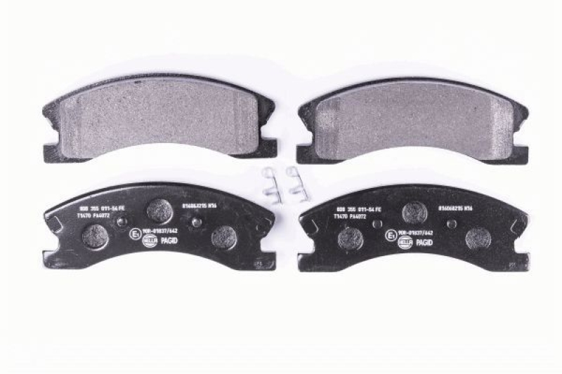 HELLA Brake Pad Set, disc brake
