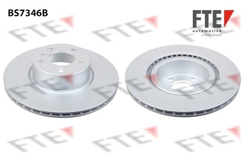 2x FTE Bremsscheibe COATED RANGE