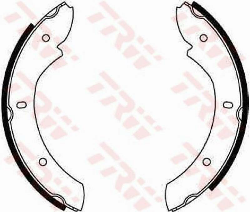 TRW Brake Shoe Set, parking brake