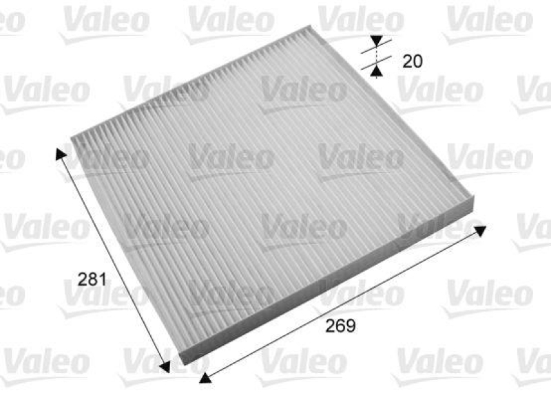 VALEO Filter, interior air VALEO ESSENTIAL