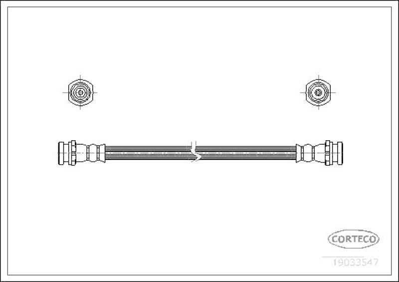 CORTECO Bremsschlauch