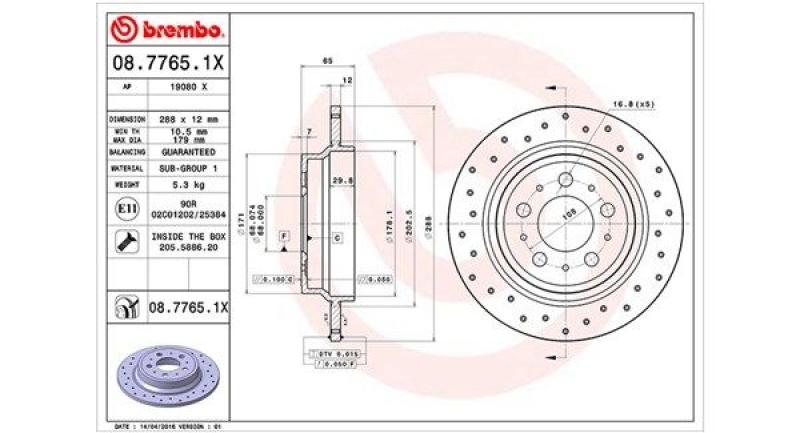 MAGNETI MARELLI Bremsscheibe
