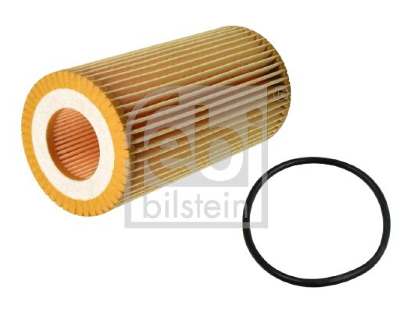 FEBI Ölfilter + 5L Mannol Longlife 5W-30 Motoröl passend für VAG 504.00 507.00