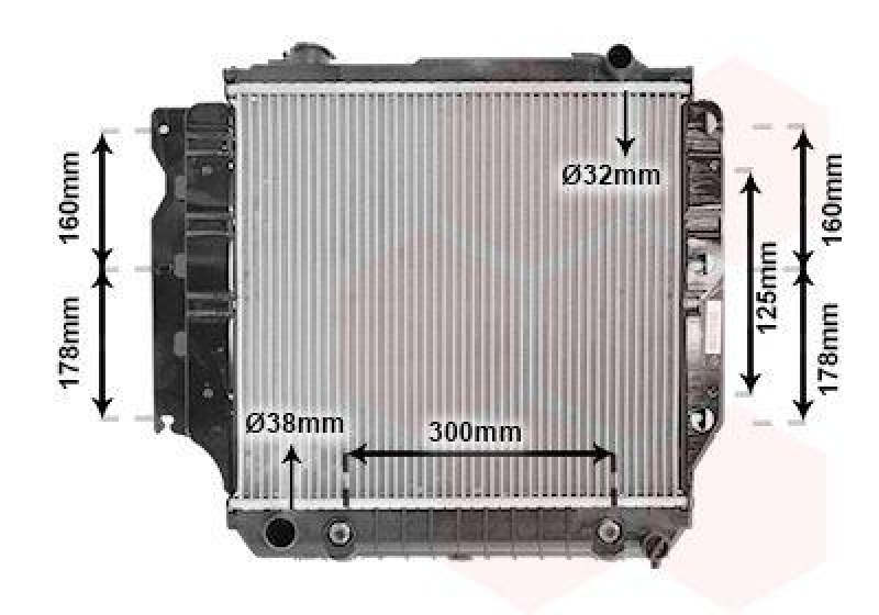 Radiator, engine cooling