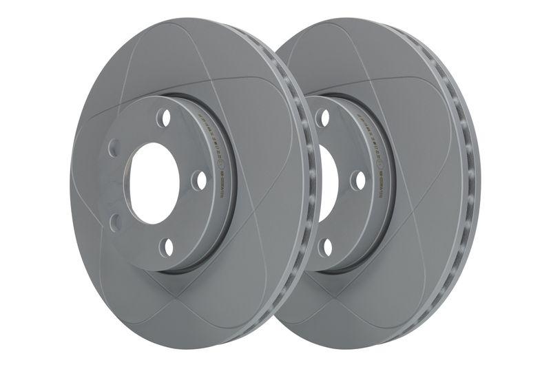 ATE Powerdisc Bremsscheiben + Bremsbel&auml;ge Vorne Hinten passend f&uuml;r ...