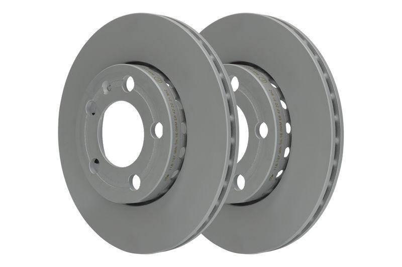 ATE Bremsscheiben + Bremsbeläge Vorne Hinten passend für VW Polo Skoda Fabia 2