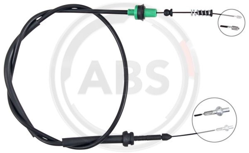 A.B.S. Accelerator Cable