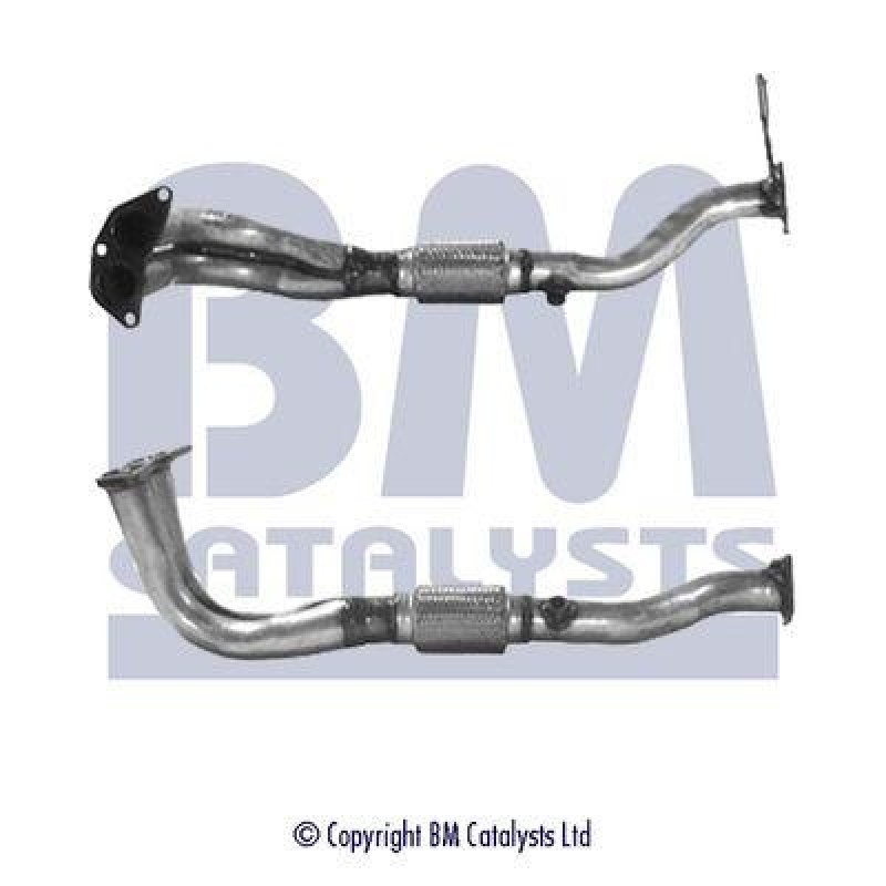 BM Catalysts Abgasrohr Auspuffanlage Vorne passend für Hyundai Sonata 2 ...