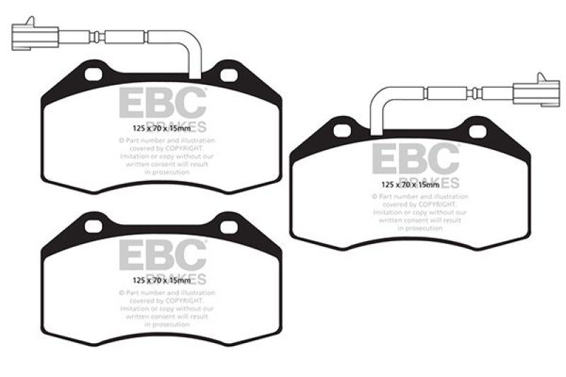 EBC Brakes Brake Pad Set, disc brake