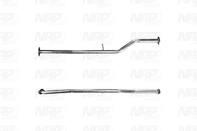 NAP carPARTS Abgasrohr CAC10300
