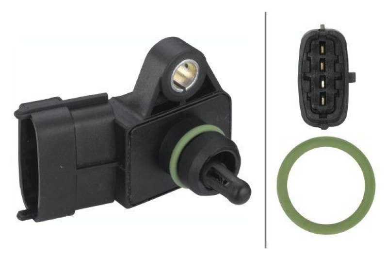 HELLA Sensor, intake manifold pressure