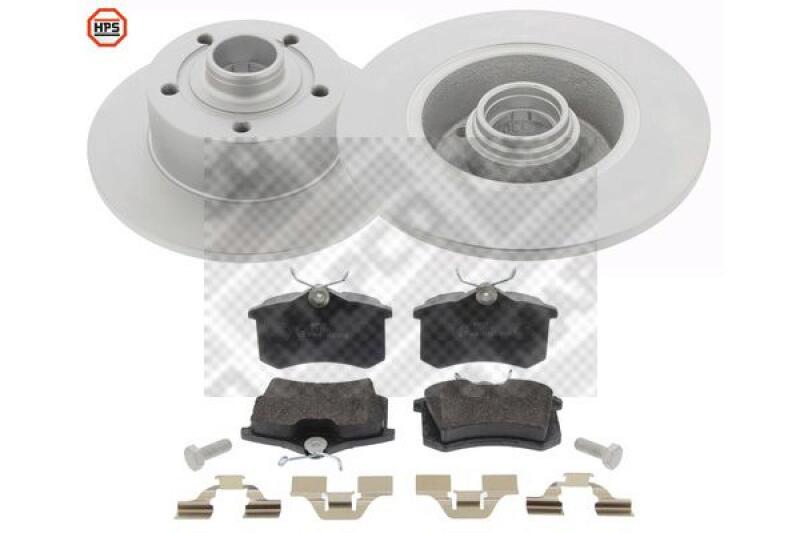 MAPCO Brake Set, disc brakes