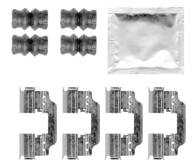 BOSCH Zubehörsatz, Scheibenbremsbelag 1987474815