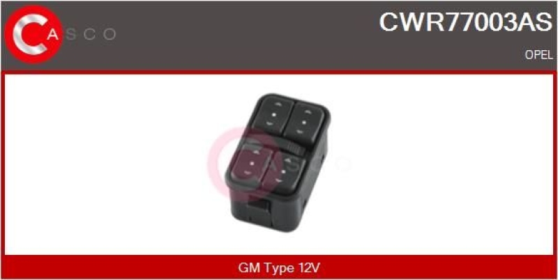 CASCO Switch, window regulator
