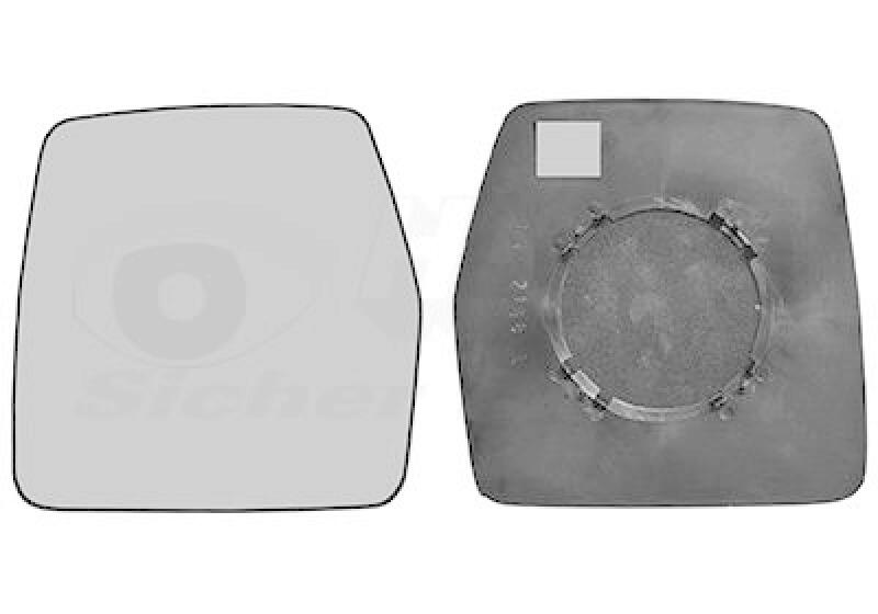 VAN WEZEL Mirror Glass, outside mirror * HAGUS *