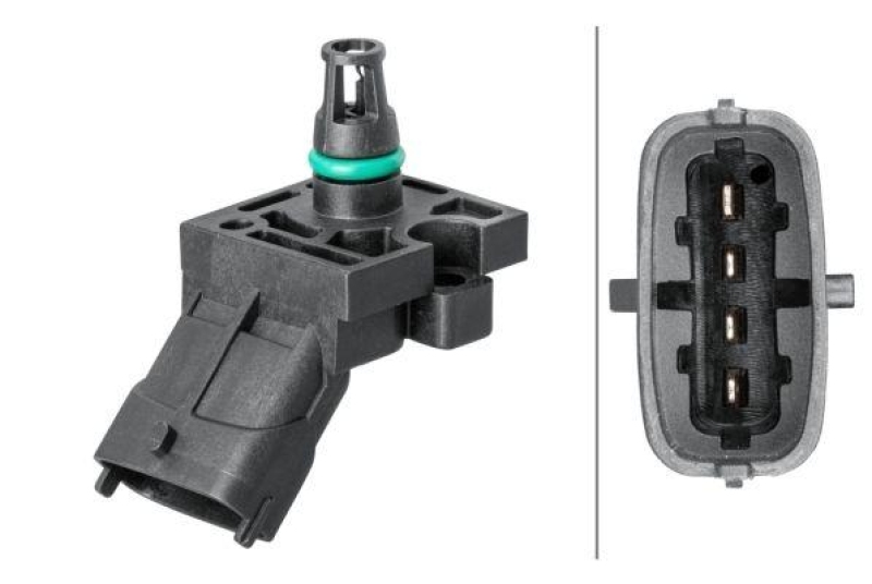 HELLA Sensor, Saugrohrdruck 6PP 013 112-041