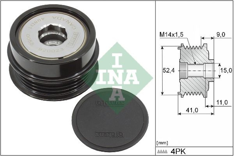 INA Generatorfreilauf 535 0339 10